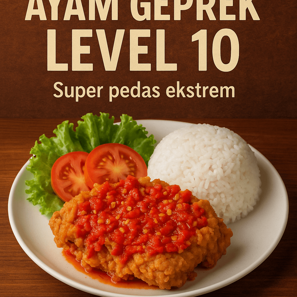 Ayam Geprek Level 10